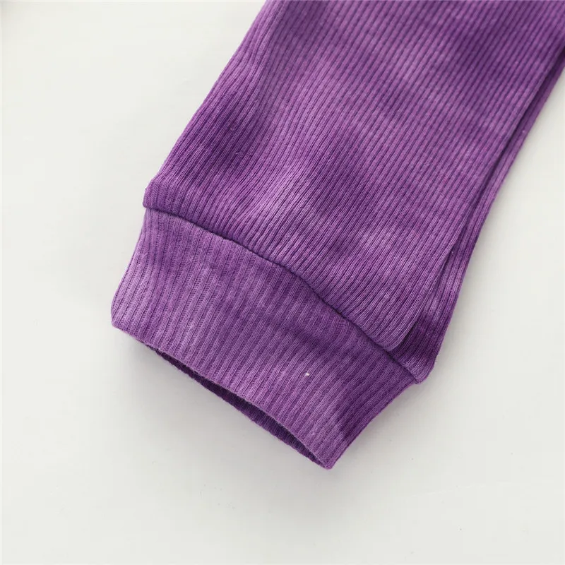 

Baby Colorful Tie-Dyeing Clothing For Boy Girl Clothes 0-24M 2020 Brand Autumn Newborn Baby Boy Girl Tie Dye Romper+Ruffle Pants