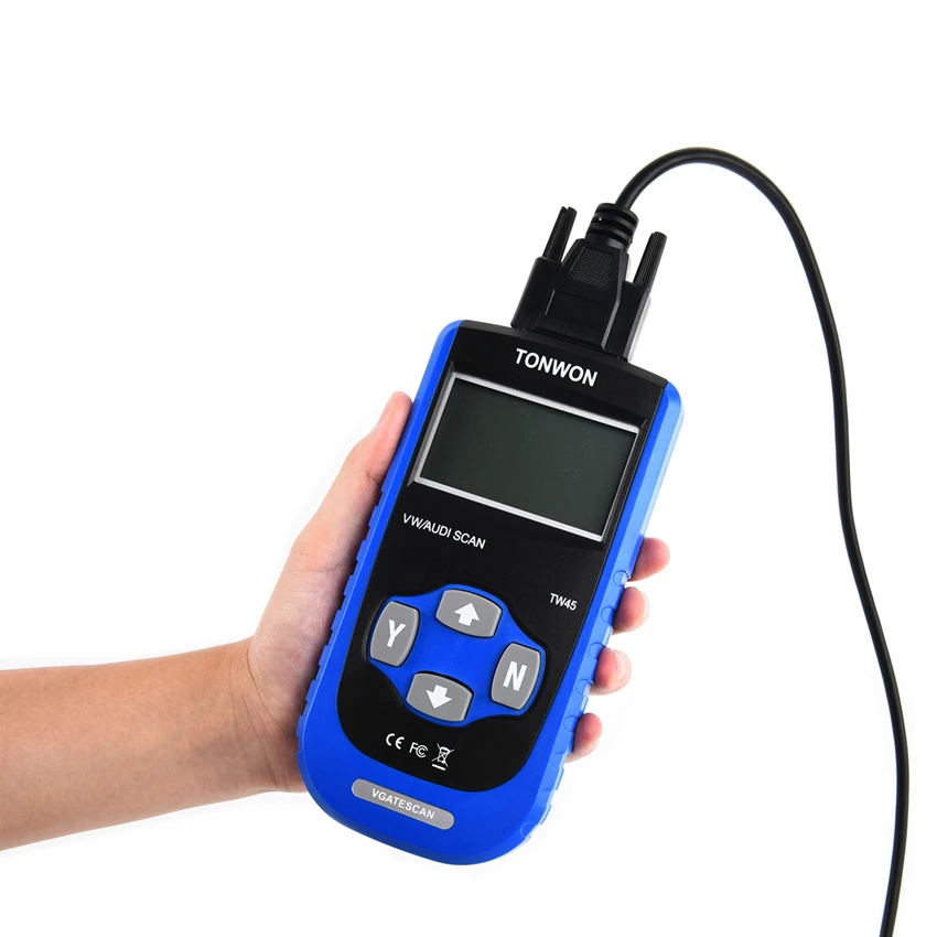 Фото Новинка 2018, диагностический сканер TONWON TW45 OBD2, диагностический сканер A +, диагностический прибор высокого качества для большинства устройст... №3