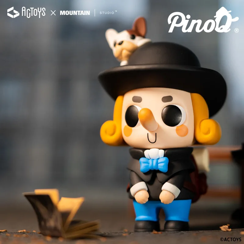 Genuine Anime blind box traveler PinoQ series Explorer Rudolph Viking toys doll desktop collection random figure Limited edition |