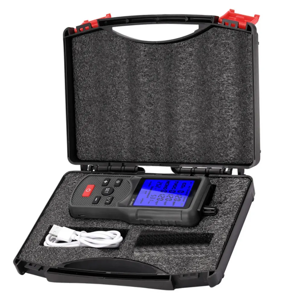 

Multifunctional Air Quality Analyzer Digital Display Screen CO2 PM2.5 Temperature Humidity Test Detector Monitor Gas Analyzer
