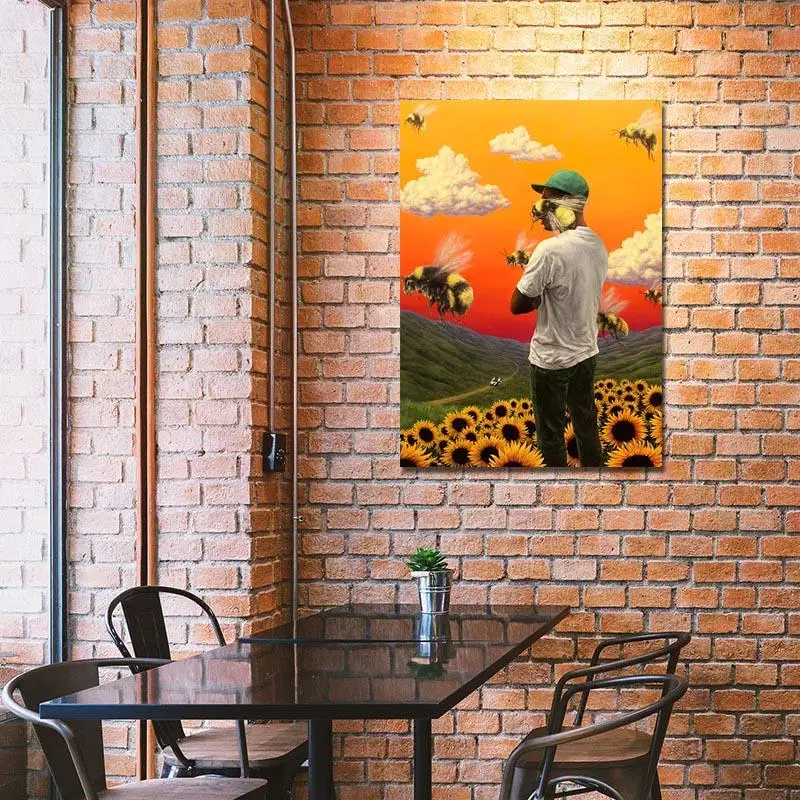 Goede Schepper Bloem Jongen Album Poster Wall Art Canvas Schilderij Poster En Foto 'S Voor Kantoor Ziekenhuis Woonkamer Slaapkamer Decor 5Y