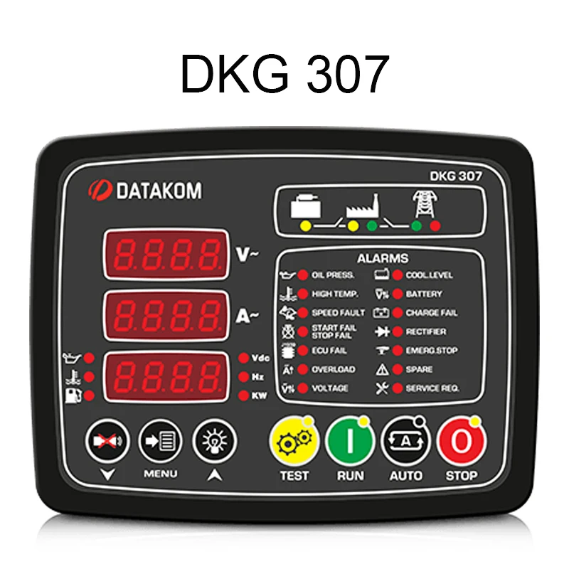 Генератор DKG ручной запуск двигателя управления ler DATAKOM 307 Автоматическая панель