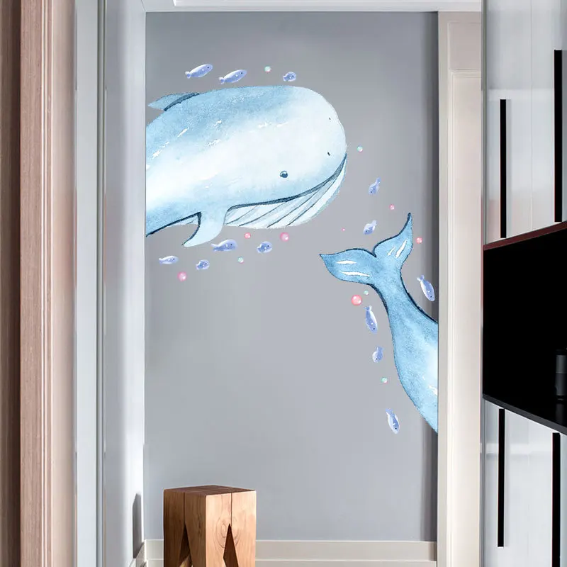 

Cartoon Creative Wall Stickers for Kids Rooms Boys Bedroom Decor Mural Nursery Decals Child Room Decor Wallpaper Warm Gift