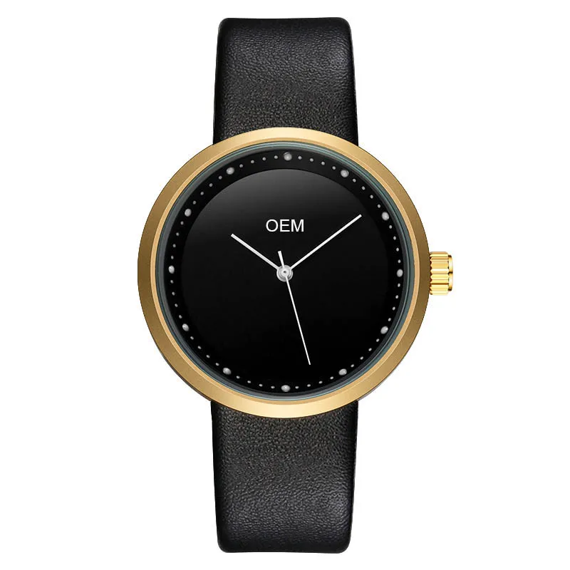Logo on watch face CL048 Золотой металлический логотип часы мужские наручные Индивидуальные Логотип название бренда подарок часы наручные часы для мужчин мужские часы - Цвет: Logo on watch face