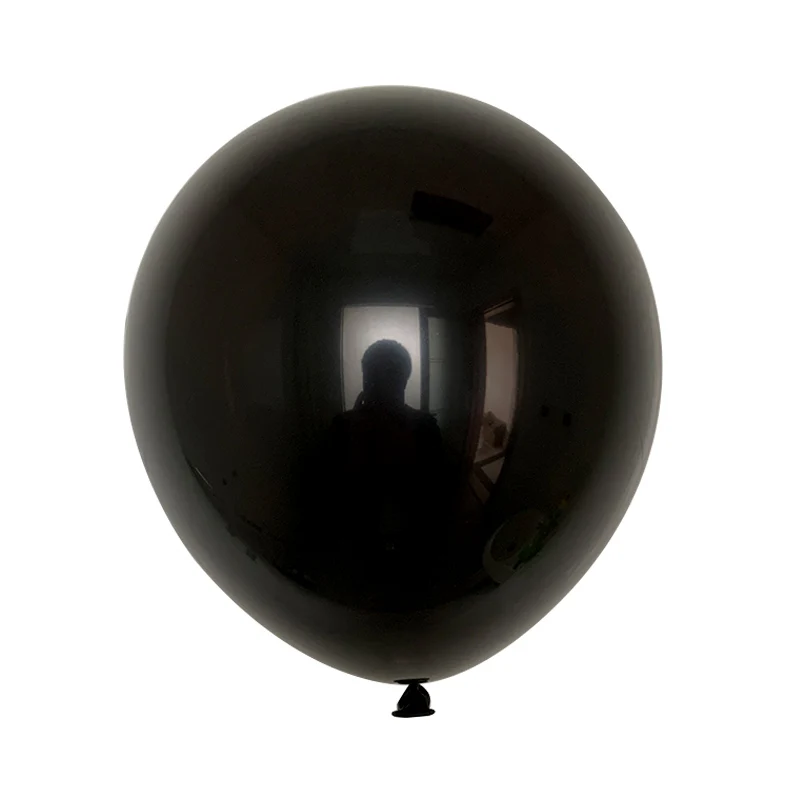 10 шт./лот 2 г дюймов милые золотые серебристые черные латексные шары для дня