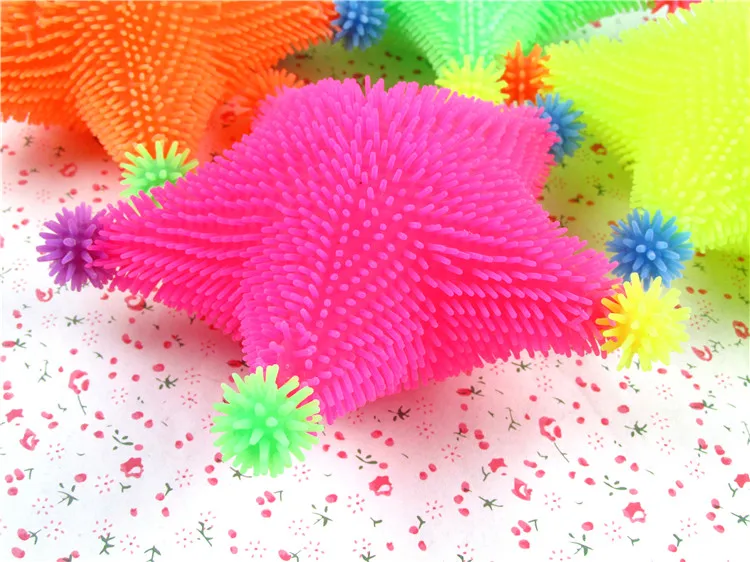 

Little Stars Light-emitting Toys Small Five Children Cheat Decompression Toy Selling Out The Ball 2021
