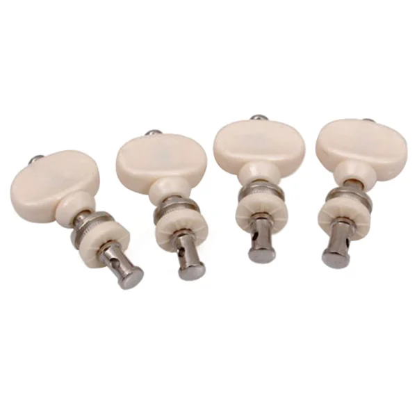 

4pcs Ukulele Tuners Tuning Pegs Machine Heads (White)