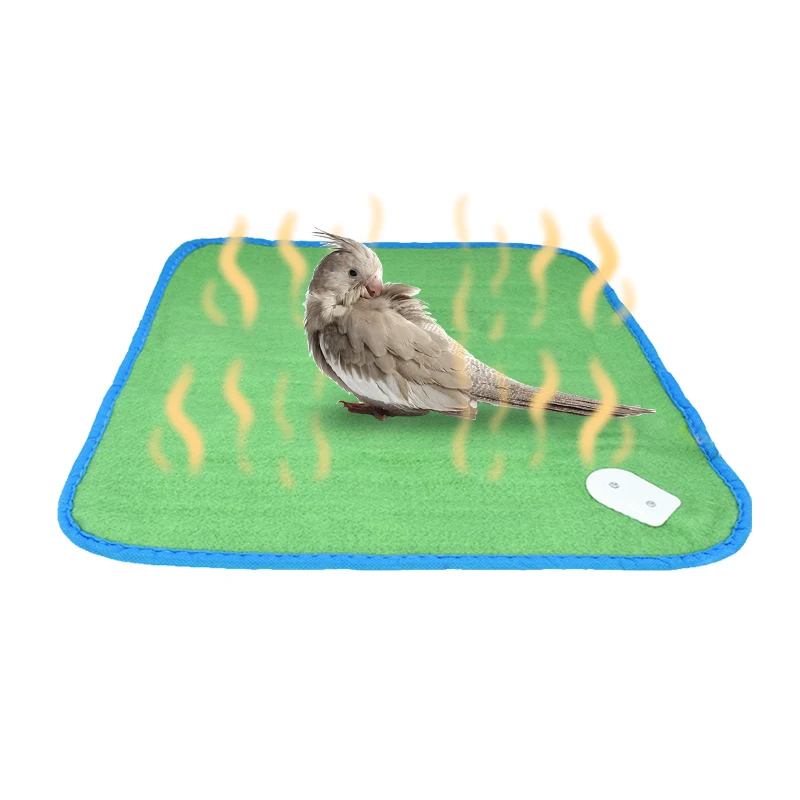 

Young Bird Parrot Chick Warmer Thermal Blanket Thermostatic Warmer Parrot Heated Electric Blanket Gaiolas Bird Supplies BS50YP