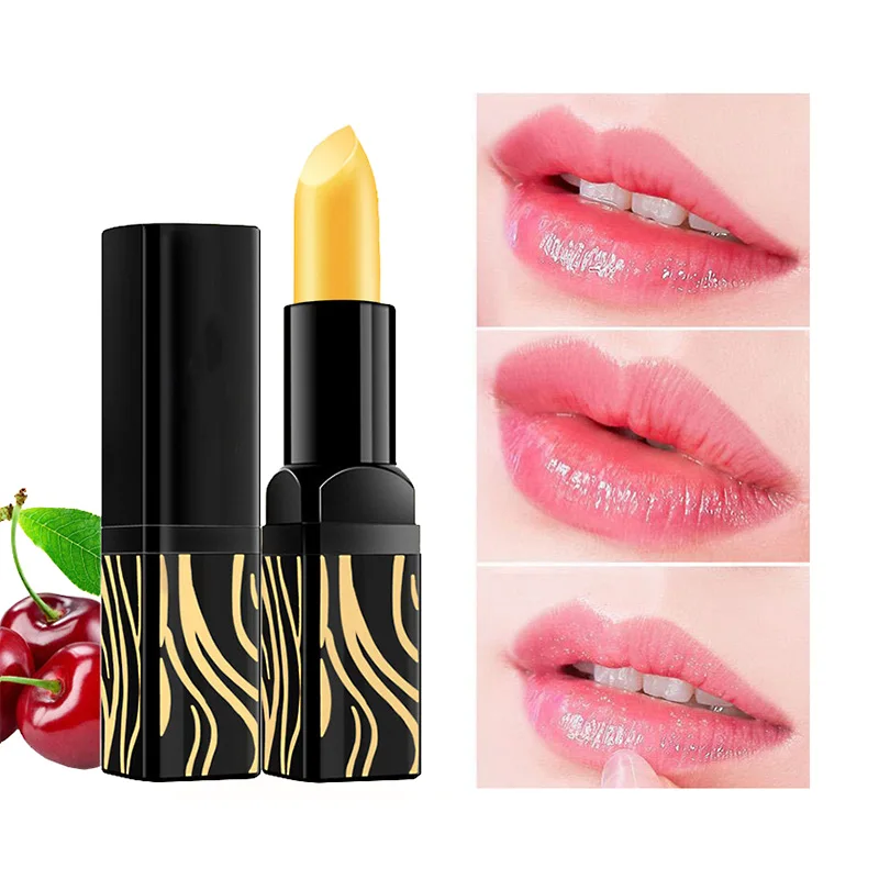 

1 Pc Moisturize Lipstick Temperature Change Sexy Matte Shimmer Lip Balm Waterproof Long Lasting Non-marking Lip Gloss Cosmetic