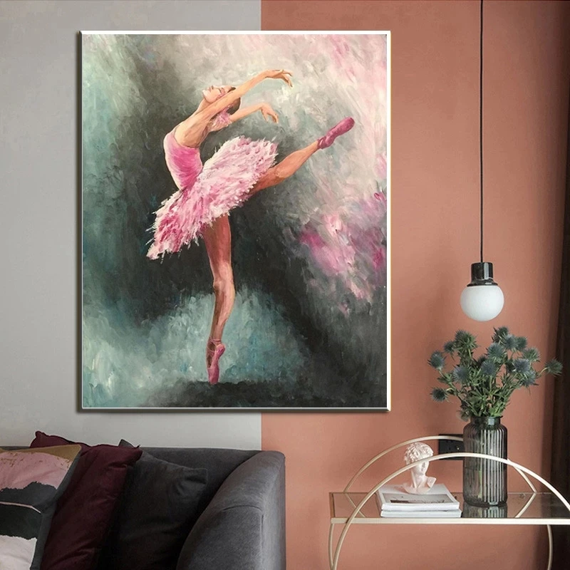 

5D Diamond Painting Full Square/Round Abstract Ballerina Portrait Diamond Mosaic Embroidery Rhinestone Picture Home Decoration