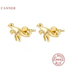 Автоклав 925 пробы Серебряные серьги для Для женщин тираннозавр, серьги-гвоздики с Pendientes плата 925, хорошее ювелирное изделие, Joyero