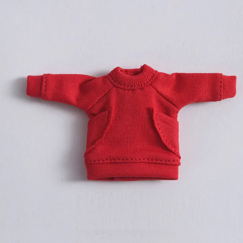 4 only clothes Ob11 Детская толстовка с длинными рукавами футболка PICCOD 1/12 BJD красивый узел свинья GSC глина вентилятор Кукла Одежда obitsu11 мини кукла одежда - Цвет: 4 only clothes