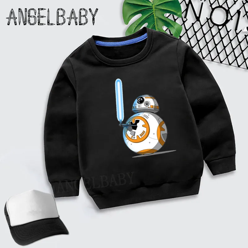 Свитер для мальчиков и девочек детские толстовки с капюшоном принтом Звездные