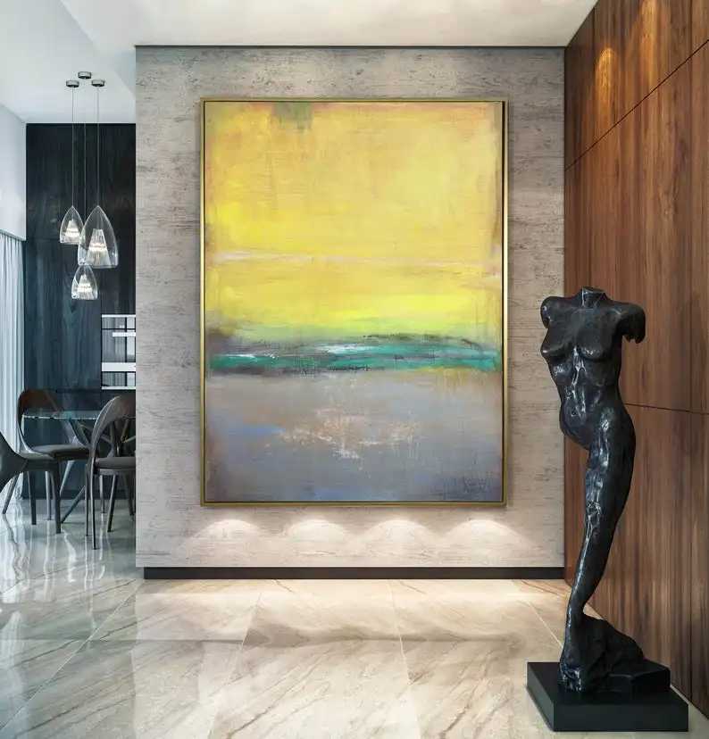 Kopen Muur Schilderijen Voor Woonkamer Decor Schilderen Canvas Schilderij Moderne Olieverf Creatieve Oversize Abstract Handgeschilderde Kunst