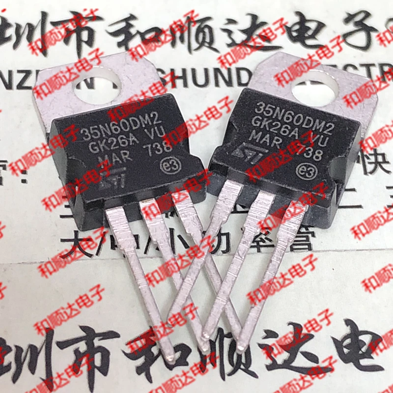 

10 шт./лот 35N60DM2 STP35N60DM2 новый запас TO-220 600V 28A