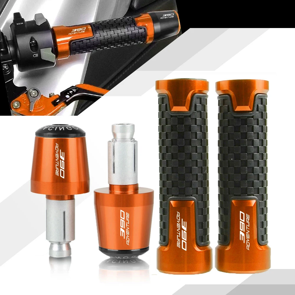 

Handlebar Grips Weight Anti Vibration Silder Plug For 390 ADV Handle Bar End Cap Plug 390Adventure 2019-2021 2020 Motorcycle CNC