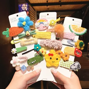 1 компл. Зимние новые Мультяшные заколки для волос подарок для детей девочек детские заколки для волос заколки аксессуары украшение для волос заколка для волос головной убор