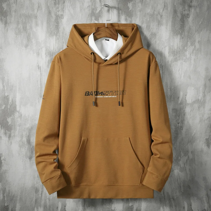 Мужская Повседневная Толстовка размера плюс 8XL мужские весенне-осенние