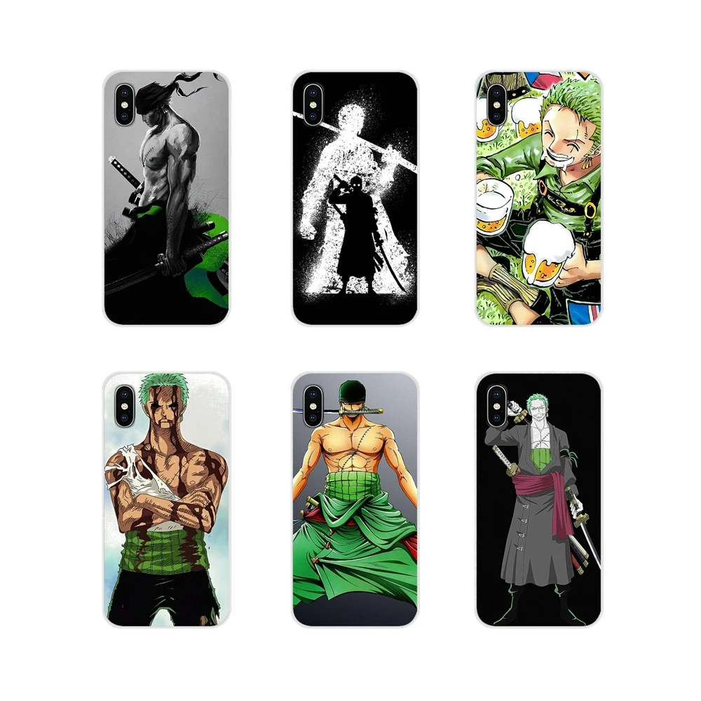 Чехол для сотового телефона с японским Аниме one piece zoro чехол Samsung Galaxy S3 S4 S5 Mini S6 S7 Edge