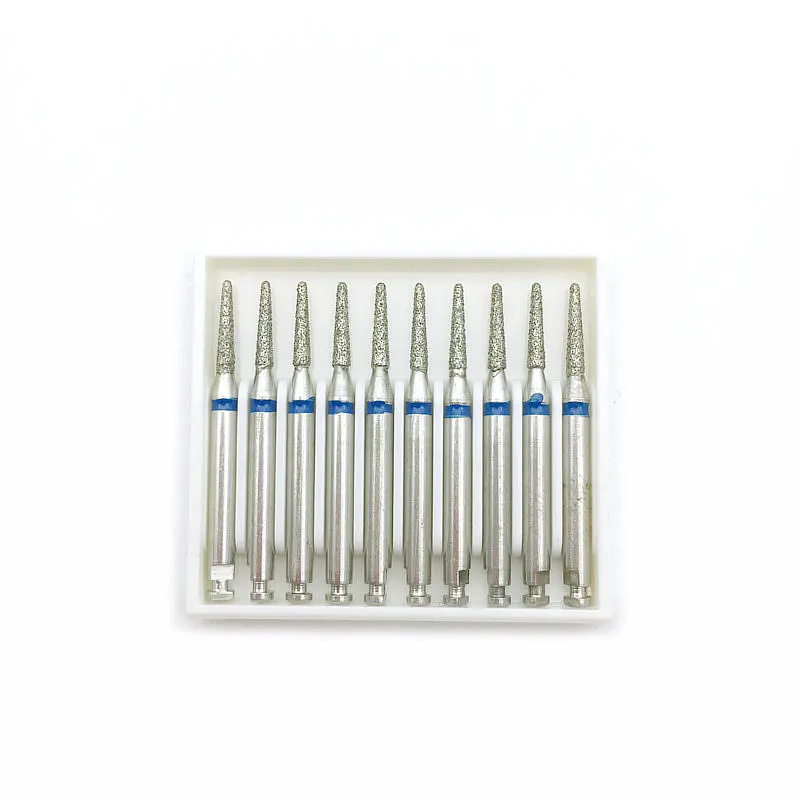 Бриллиантовые боры TR R21 Dental 10 шт. для низкоскоростного углового наконечника