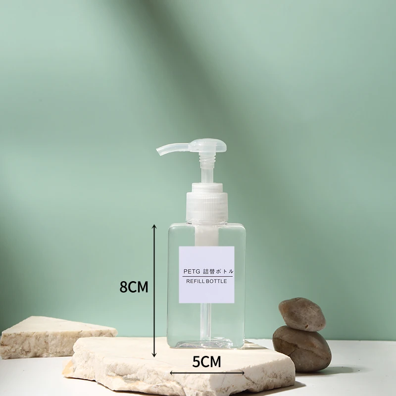 

Bottled travel hand sanitizer shower gel shampoo portable creative small empty bottle large capacity press bottle lotion device