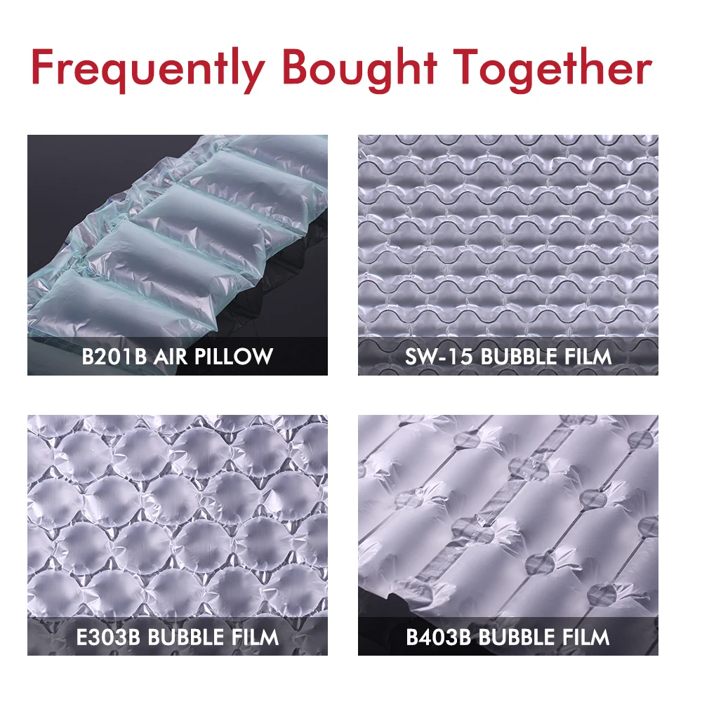 Buffer Air Cushion Machine Column Bag Inflator Automatic Filling Pillow Roll Bubble Film | Инструменты