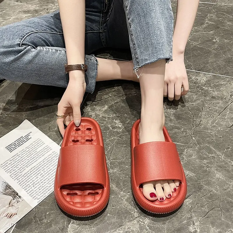 

Rubber Slippers Women's Shoes With Platform Slides Fashion Flat Luxury PU Basic Rome Shoes House Slippers Platform Luxury Slides