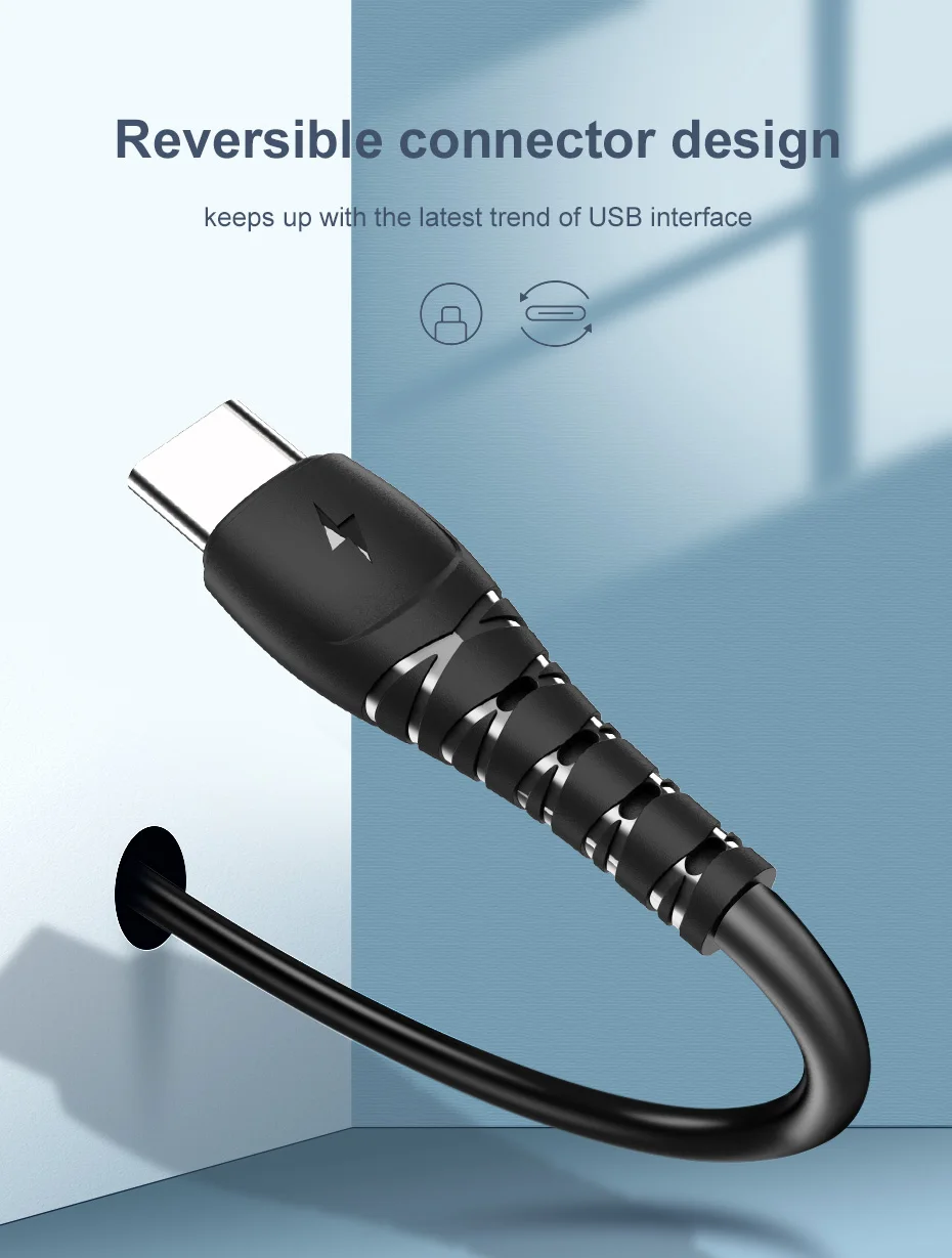 Usb c кабель для быстрой зарядки для samsung S9 type-c usbc usb type c кабель 3 м 2 м 3 А Быстрая зарядка для huawei P30 20 Xiaomi кабель usb c
