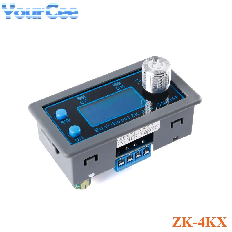 

ZK-4KX DC Boost Converter CC CV 0,5-30V 4A 5V 6V 12V 24V