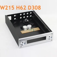 preamp amplifier housing amp dac case the latest anodized aluminum power box chassis remote control diy enclosure w215 h62 d308