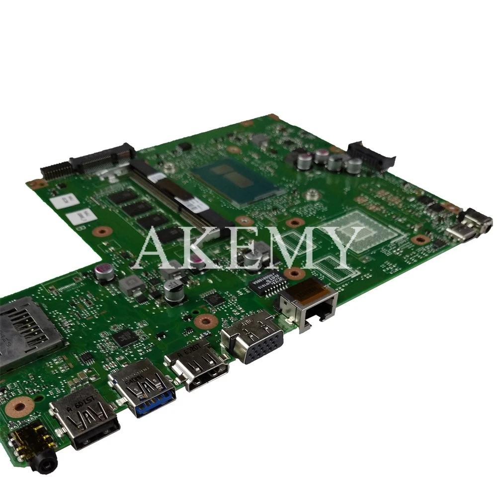 Akemy X540LA For Asus X540L F540LA X540LJ Laptop motherboard 4G RAM I7-5500U REV2.1 Test before shipping work 100% | Компьютеры и офис