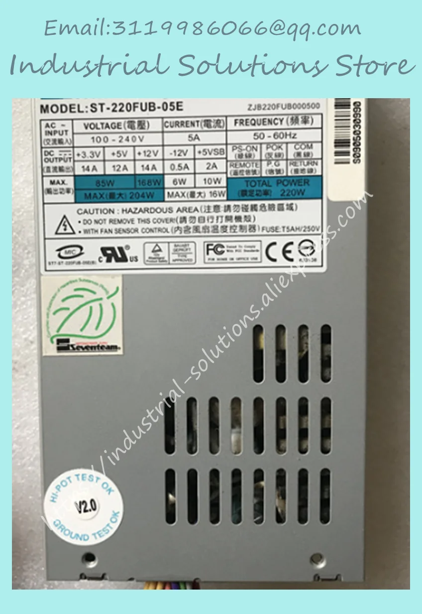 ST-220FUB-05E питания промышленный компьютер управления 1U гибкий многосетевой порт