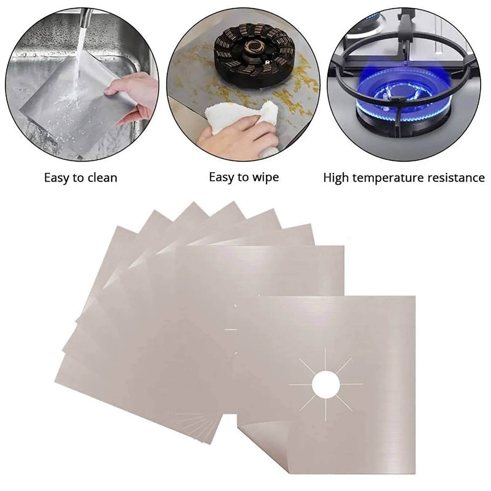 

Reusable Stove Protector Cover Liner Gas Protector Stovetop Burner Protector Mat Cooker Cover Kitchen Cleaning accessories