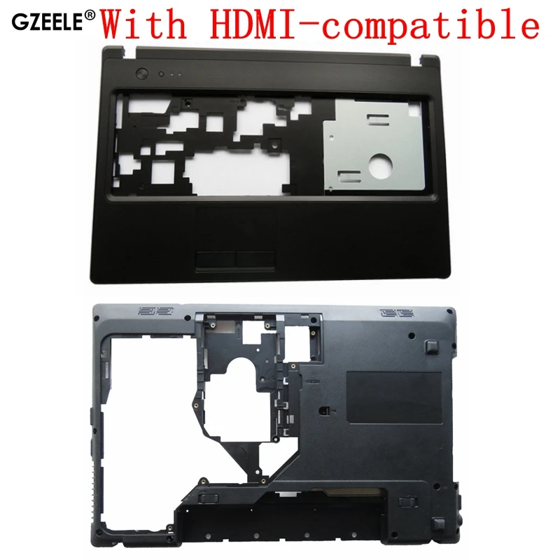 

New SHELL For Lenovo G570 G575 G575GX G575AX Bottom Case Cover & Palmrest cover Upper Case with HDMI-compatible