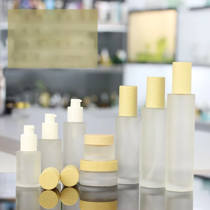 Матовый деревянный колпачок Колпачок насоса для опрыскивания винтовой