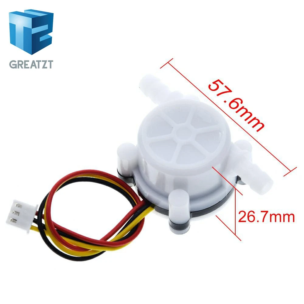 GREATZT новый датчик расхода горячей воды и кофе переключатель расходомер счетчик 0 3