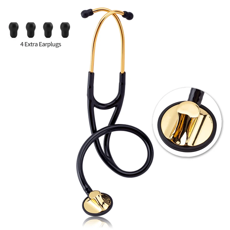 

Профессиональный кардиологический стетоскоп, портативный односторонний медицинский стетоскоп, специальный медицинский инструмент для ме...