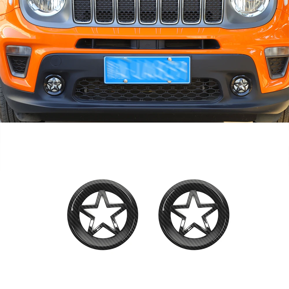 Для Jeep Renegade 2019 2020 2021 передсветильник противотуманная фара отделка декоративная