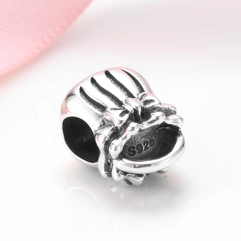 925 Sterling Silver Fashion women's flower handbag Shape beads Fit Original JIUHAO Bracelets bangle for Women fine Jewelry Gift |