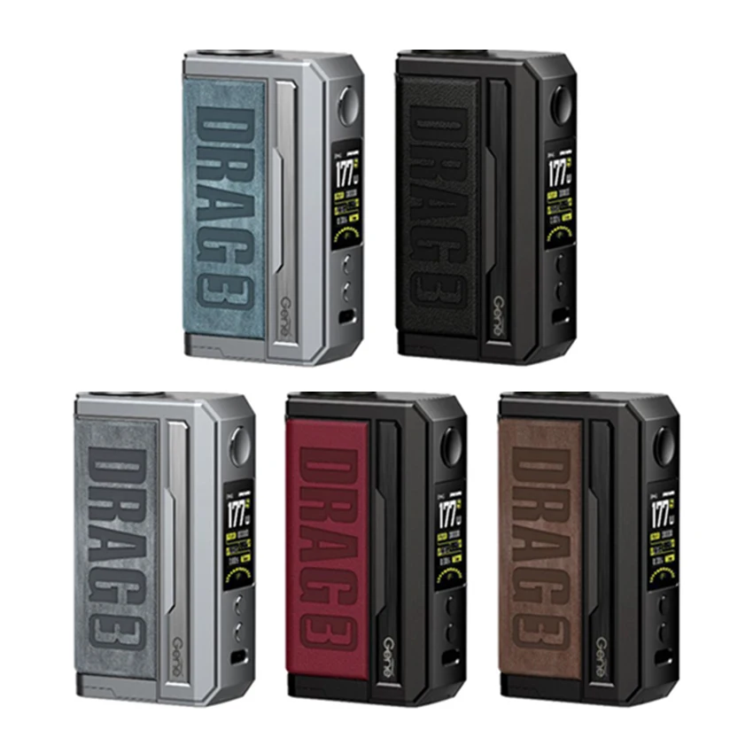 Оригинальный комплект VOOPOO Drag 3 177 Вт TC Box MOD 5 мл TPP Pod картридж DM1 DM2 спираль