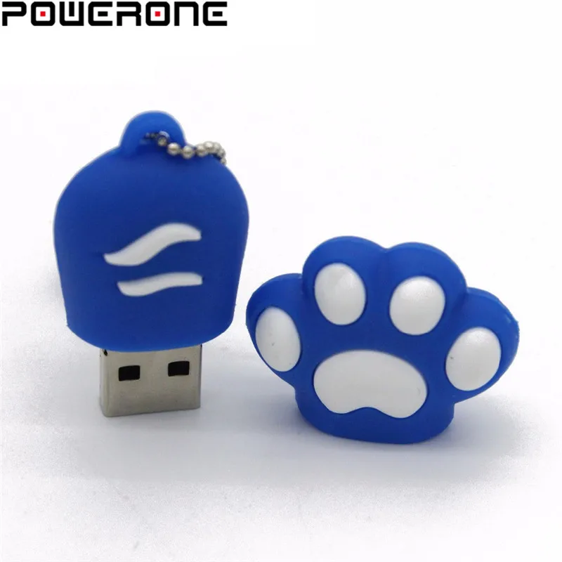 Usb-флеш-накопитель POWERONE в виде мультяшного медведя с когтями usb 2 0 4-64 Гб |