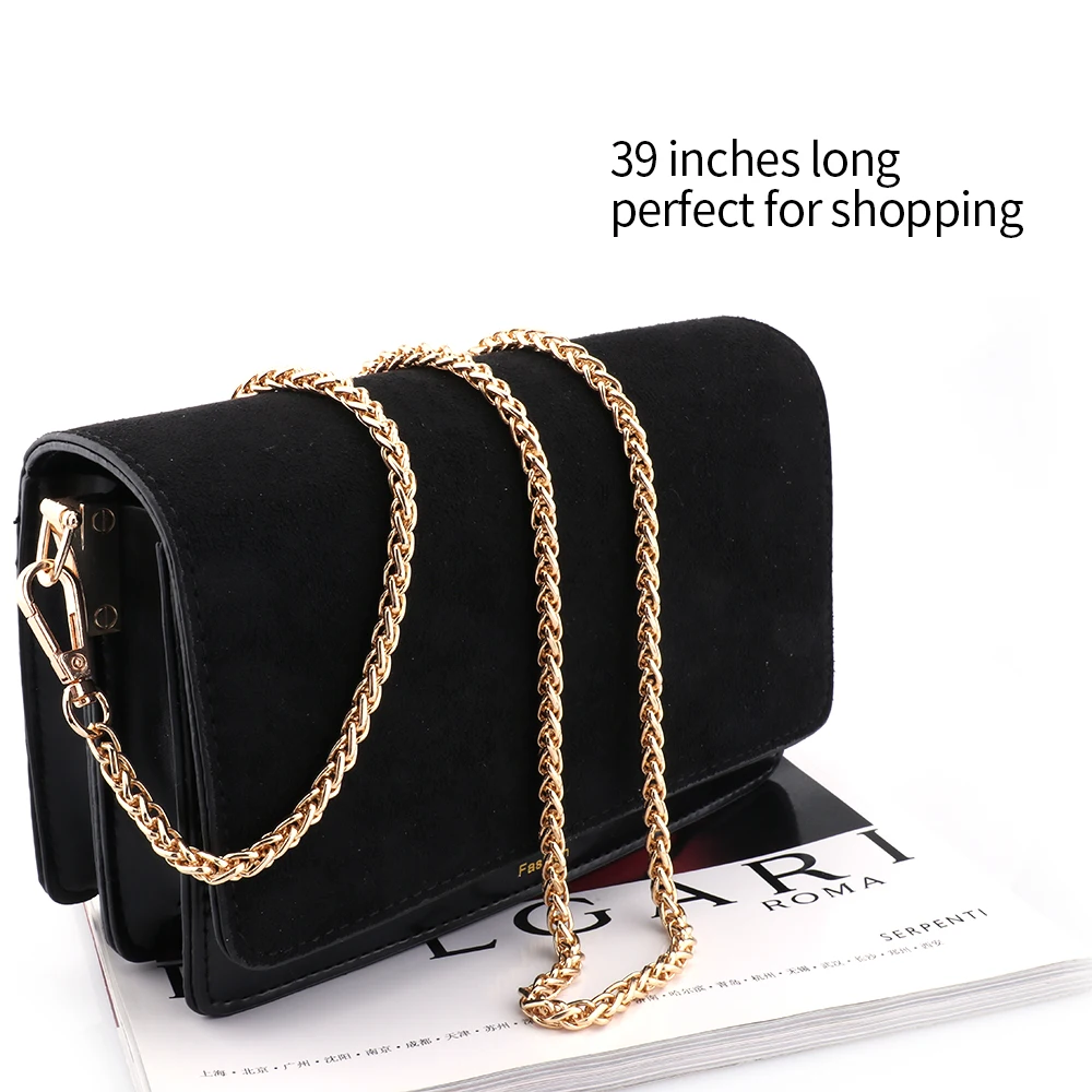 Messenger Bag DIY Bag Handbag Shoulder Strap Accessories Custom Length Handle Accessories Shoulder Bag Lady Bag Chain