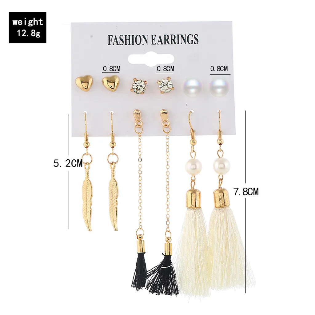 Новинка 2019 модные серьги из натуральной раковины женские богемные в форме листа