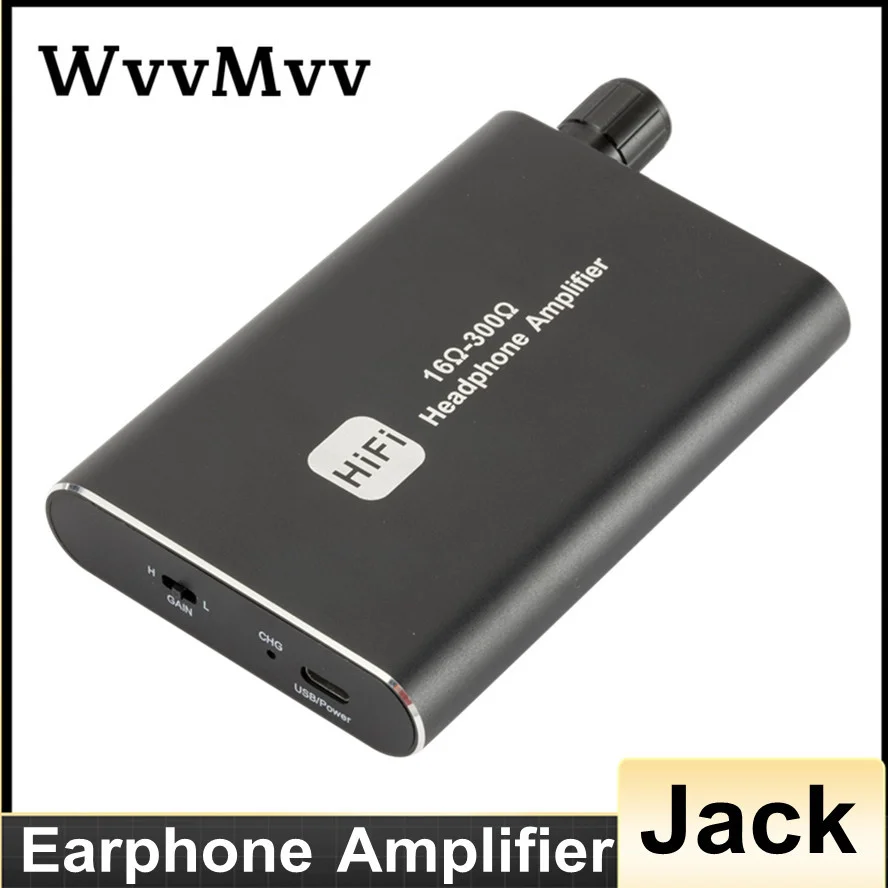 

HiFi Amplfiers Headphone Earphone Amplifier Portable Aux In Port For Phone Android Music Player AMP With Jack 3.5mm Cable