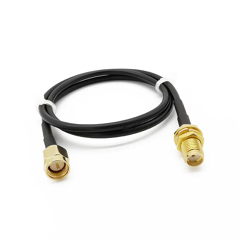 Кабель удлинитель с разъемом SMA на гнездо RF коаксиальный кабель RG174 3 м 6 9