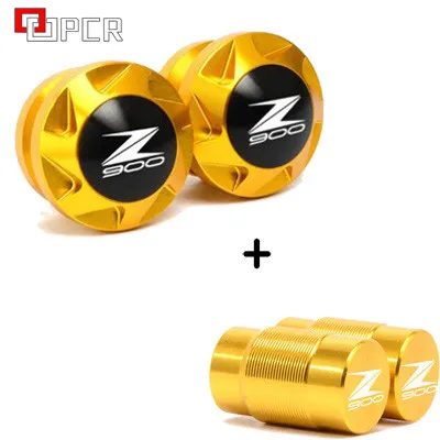 Одна Пара катушек с логотипом Z900 винты и шины клапаны крышка штока воздушные