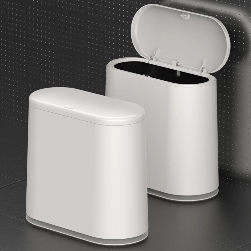 

Trash Can Household Bathroom Kitchen Trash Can Press Type Trash Bag Holder Toilet Recycling Trash Can Waterproof Narrow Slit