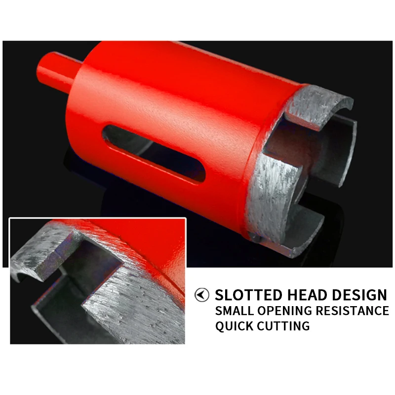

80-100mm Diamond Drill Bits Hole Saw Opener Hollow Core Drilling Tools for Marble Tile Porcelain 1Pcs