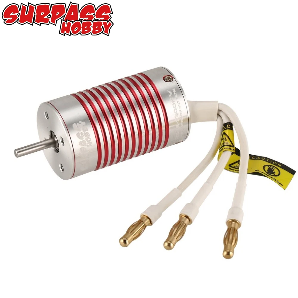 RC водонепроницаемый 2845 4370/3930/3800/3100KV 4-полюсный двигатель + 45A электронный