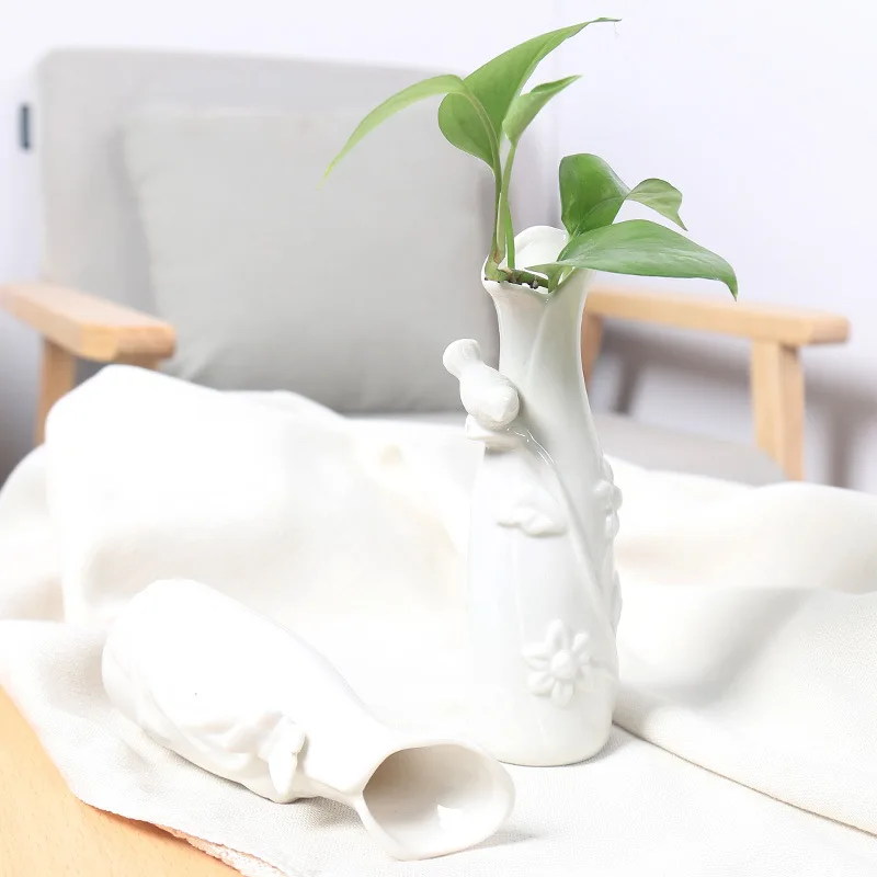 Современные керамические поделки креативная простота ваза украшение для дома |